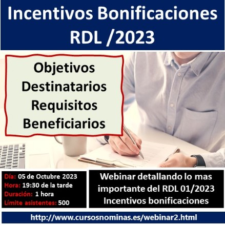 Curso Nóminas, Seguridad Social y Contratación Laboral