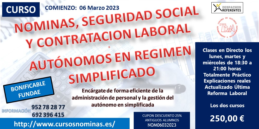 Curso Nóminas, Seguridad Social