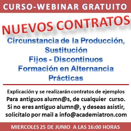 Webinar Nominas Curso Nóminas, Seguridad Social y Contratación Laboral